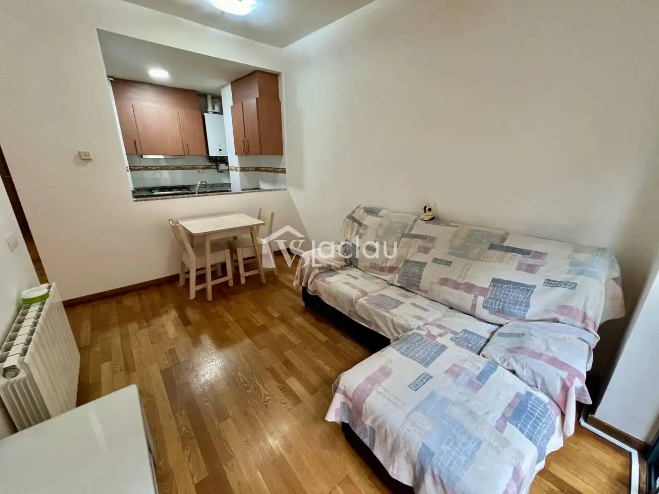 Sala d'estar de Pis en venda en Olesa de Montserrat amb Calefacció i Parquet