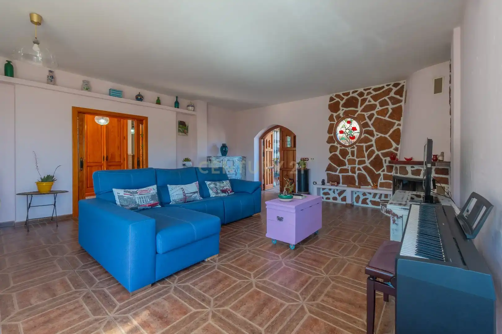 Sala de estar de Casa o chalet en venta en Torremolinos con Aire acondicionado, Jardín privado y Trastero