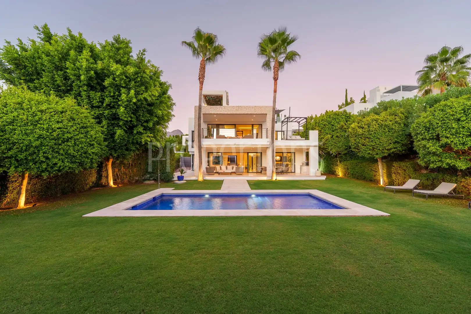Jardín de Casa o chalet en venta en Marbella