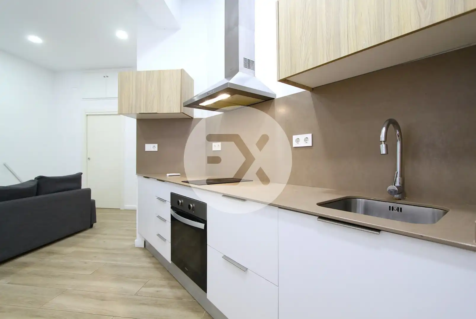 Kitchen of Flat for sale in Castelldefels  with Air Conditioner, Heating and Oven