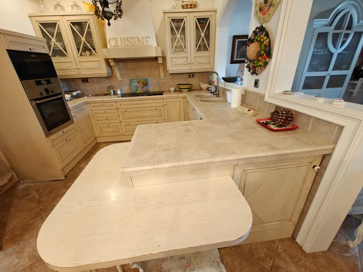 Cocina de Casa o chalet en venta en Premià de Mar con Aire acondicionado, Calefacción y Parquet