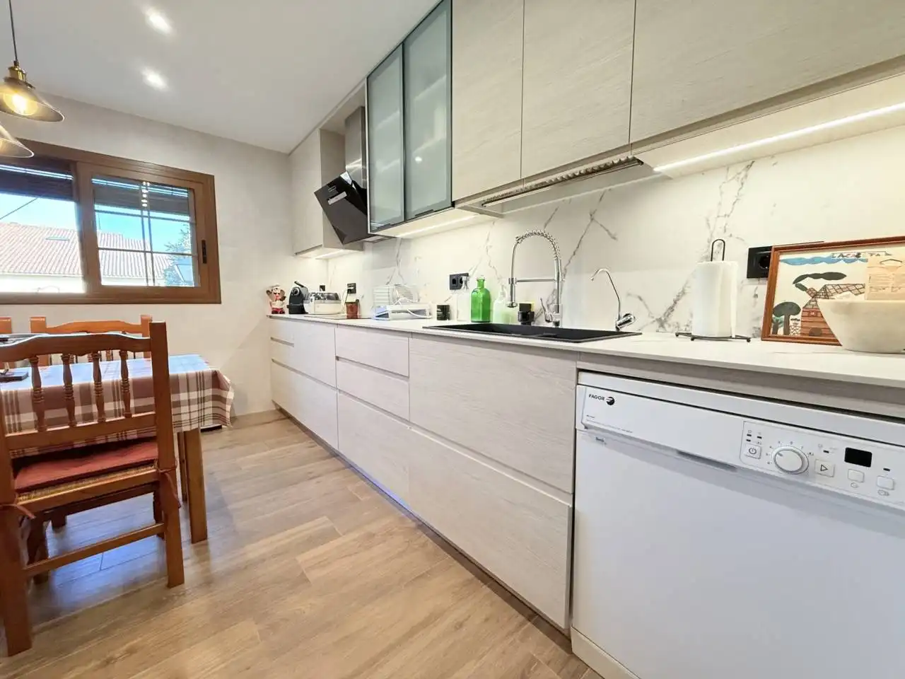 Kitchen of Houses for sale in Riells i Viabrea  with Air Conditioner, Heating and Private garden