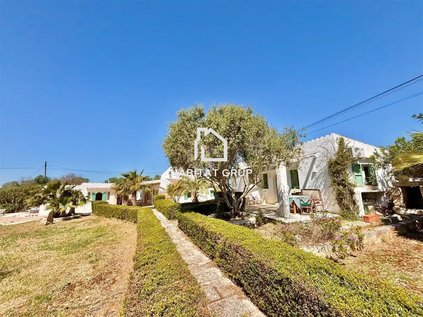 Außenansicht von Haus oder Chalet zum Verkauf in Sant Lluís mit Klimaanlage, Heizung und Privatgarten