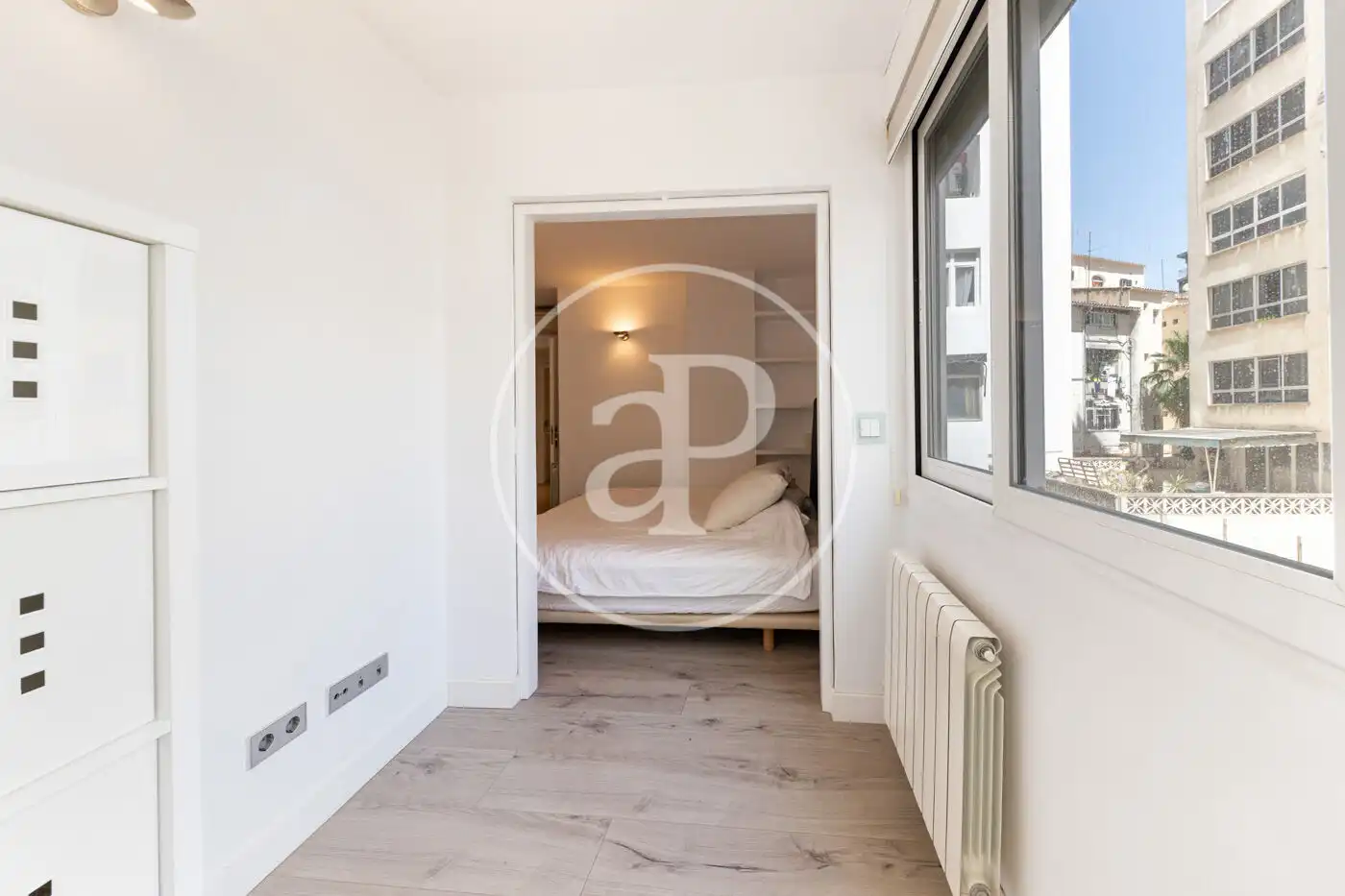 Bedroom of Flat for rent in  Palma de Mallorca  with Air Conditioner, Heating and Terrace