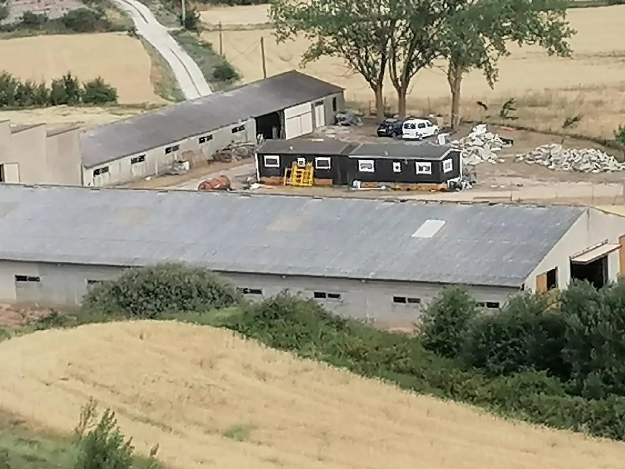 Vista exterior de Nave industrial en venta en Villadiego