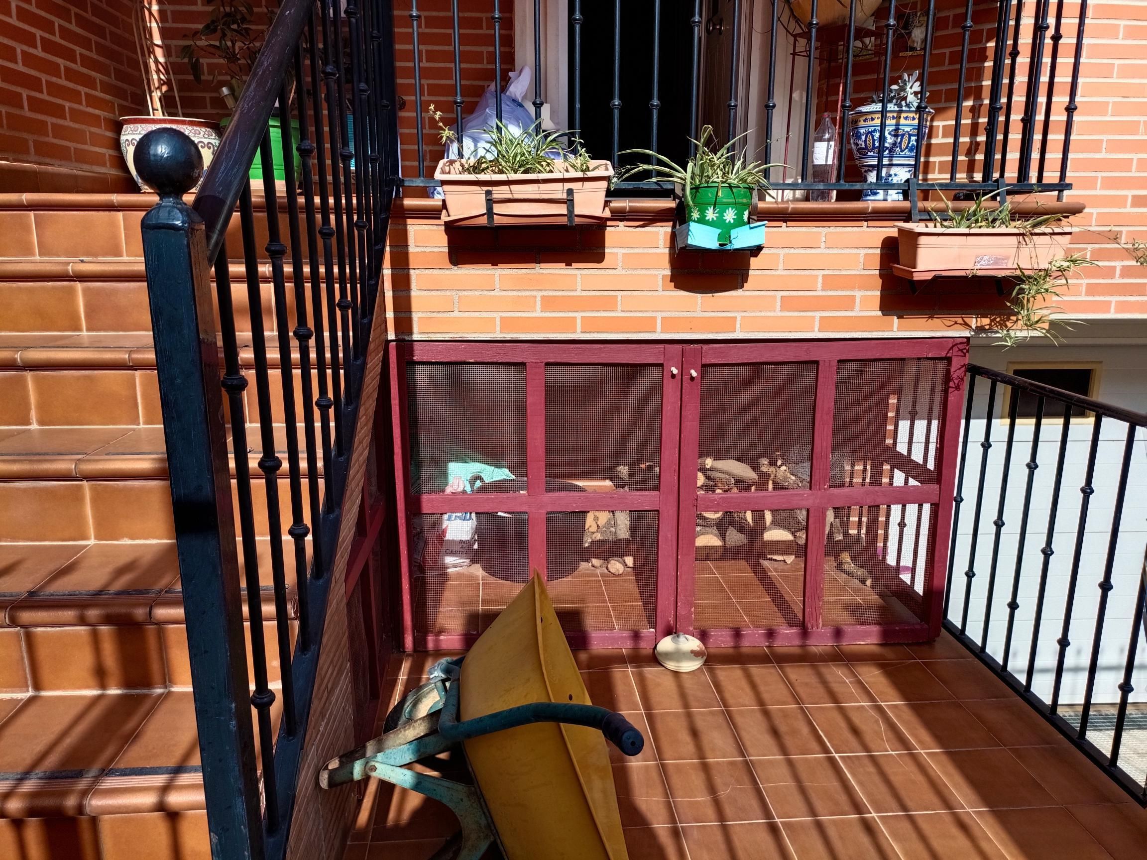 Terrassa de Casa adosada en venda en La Roda amb Aire condicionat, Calefacció i Jardí privat