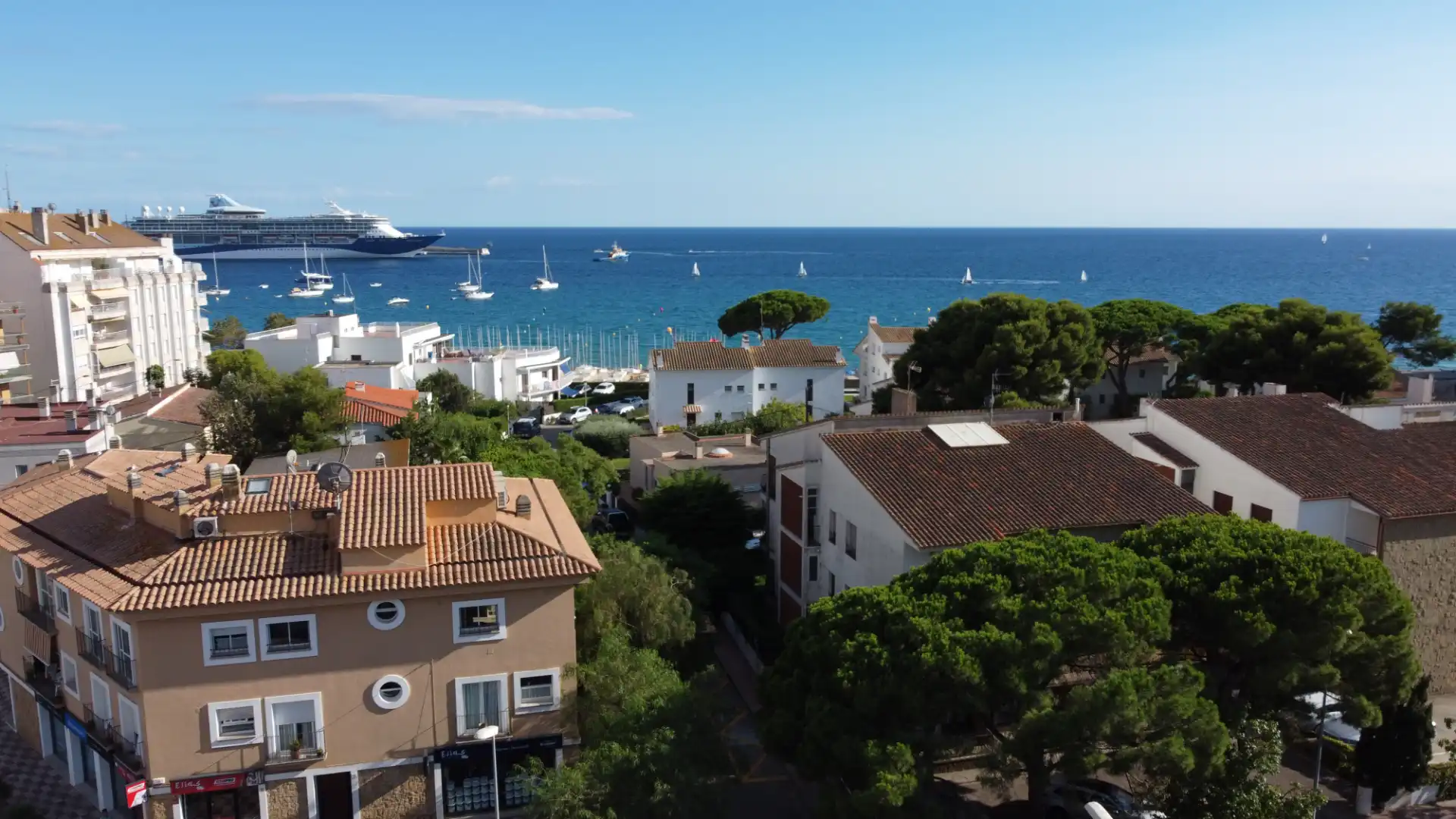 Vista exterior de Piso en venta en Calonge i Sant Antoni con Aire acondicionado, Calefacción y Parquet