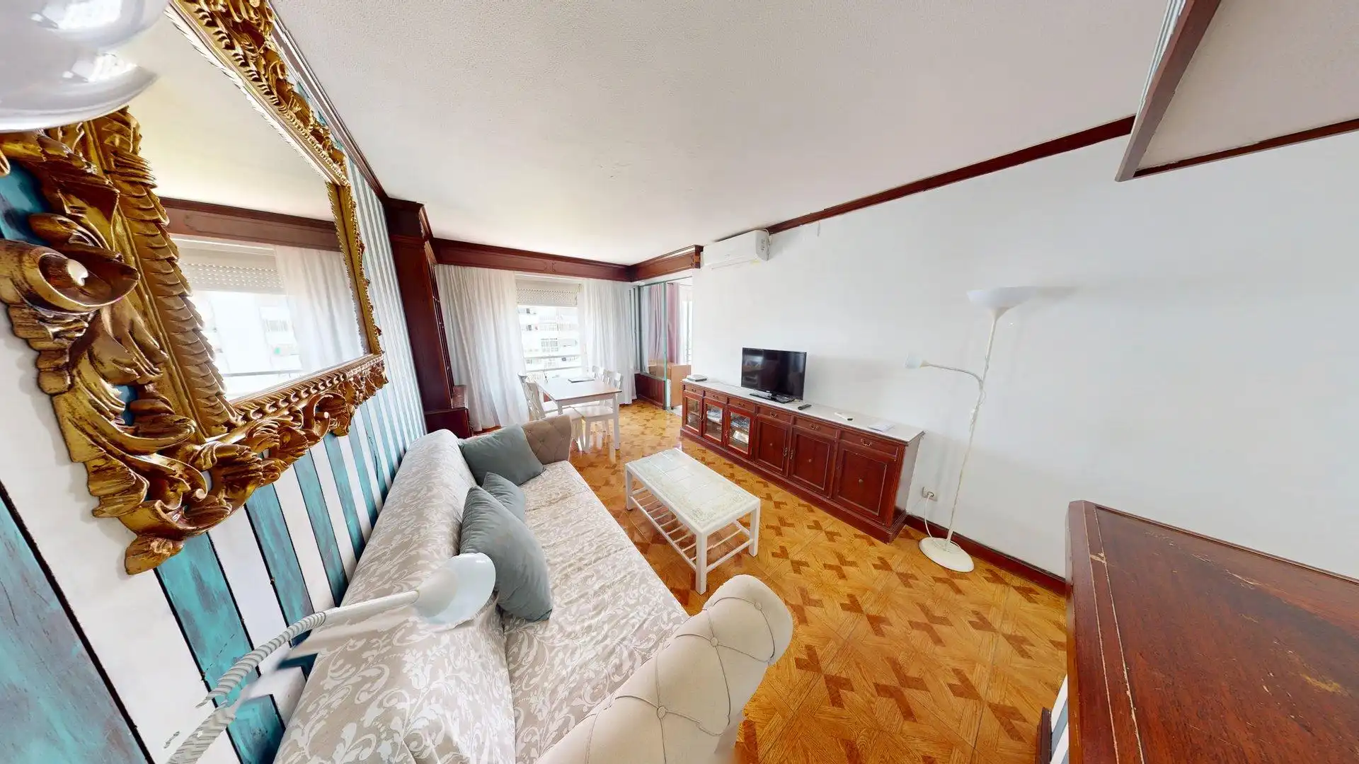 Living room of Flat for sale in Benalmádena  with Air Conditioner, Heating and Private garden