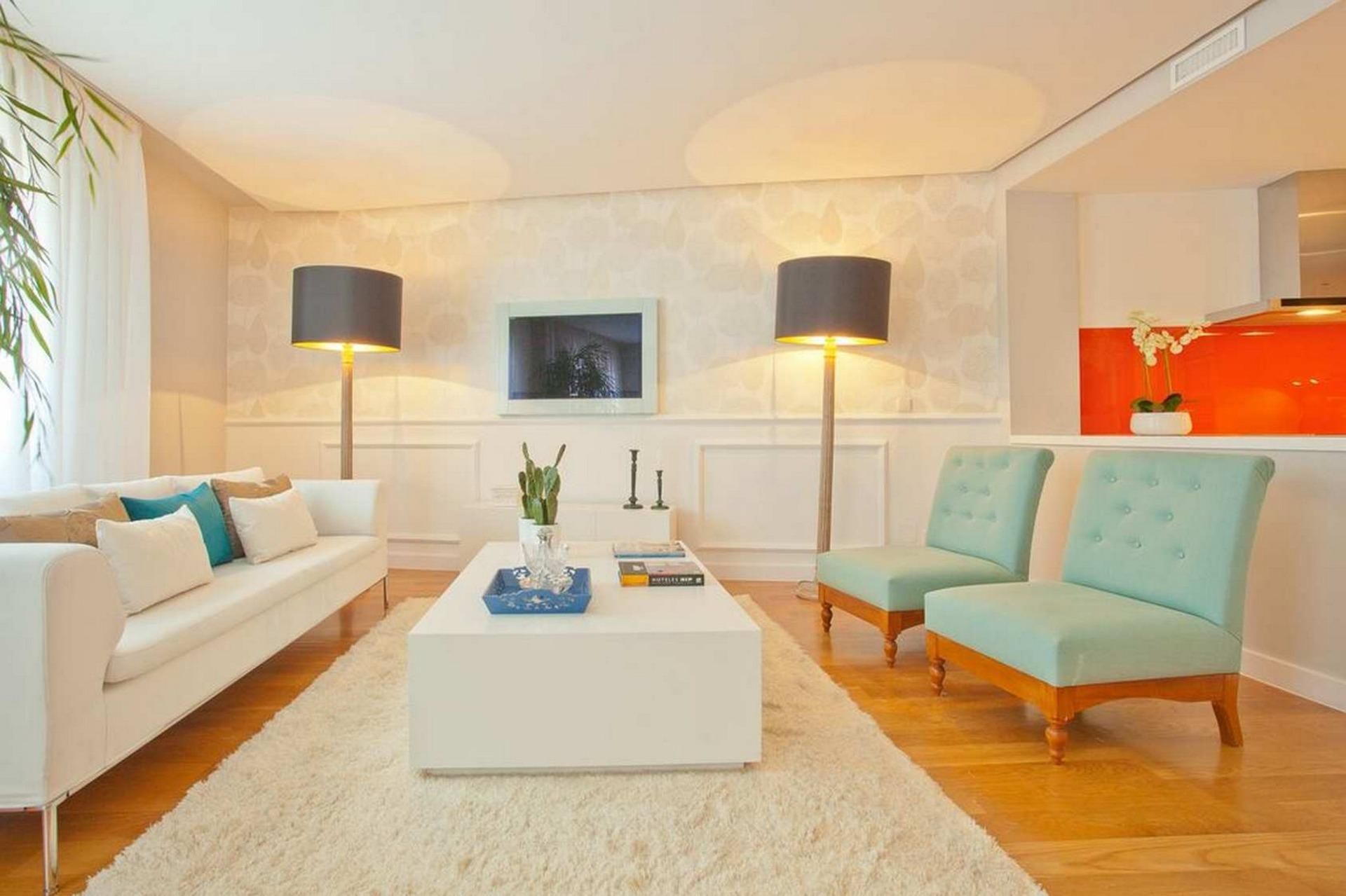 Sala d'estar de Apartament de lloguer en  Santa Cruz de Tenerife Capital amb Aire condicionat