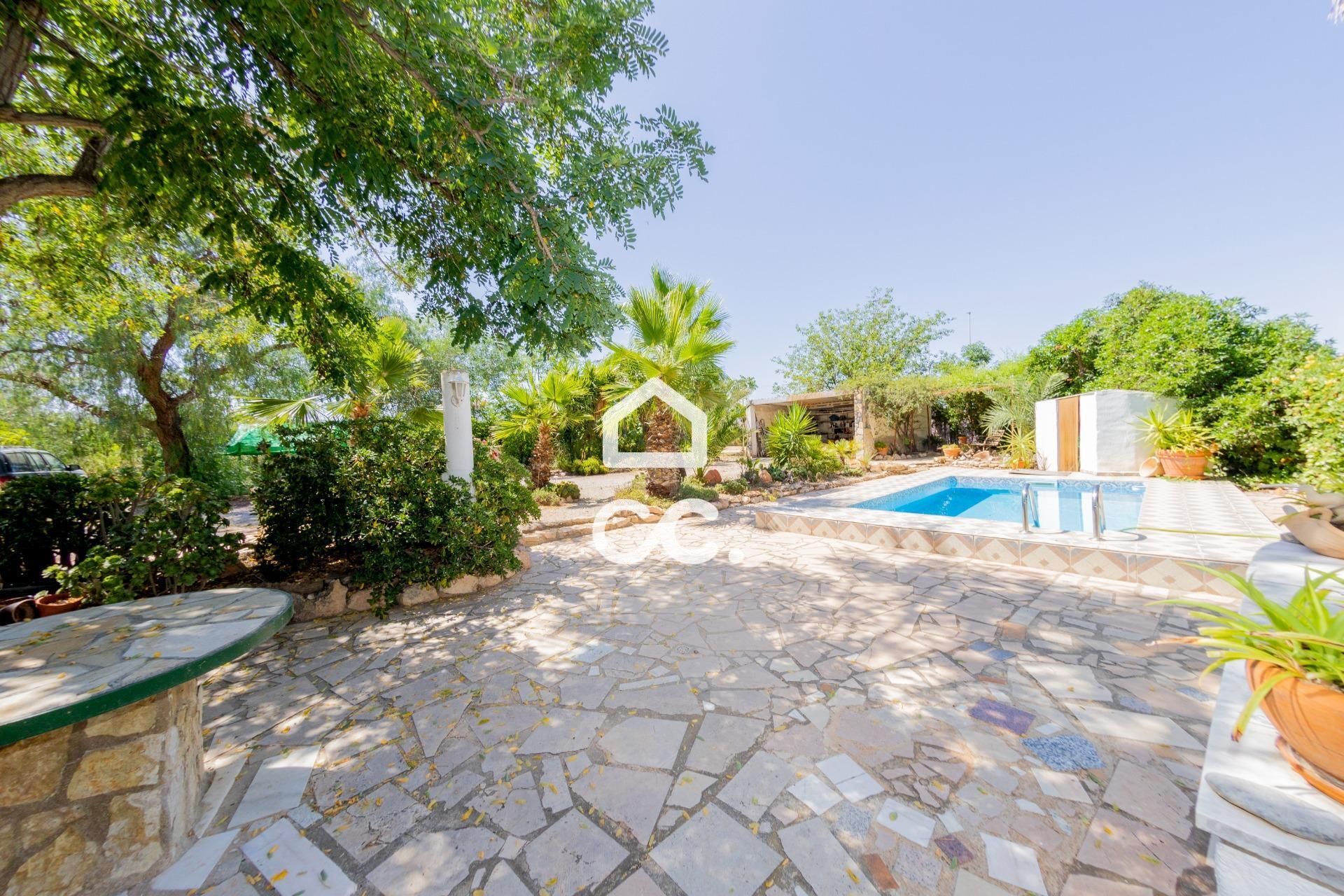 Jardín de Finca rústica en venta en Lorca con Aire acondicionado, Calefacción y Jardín privado