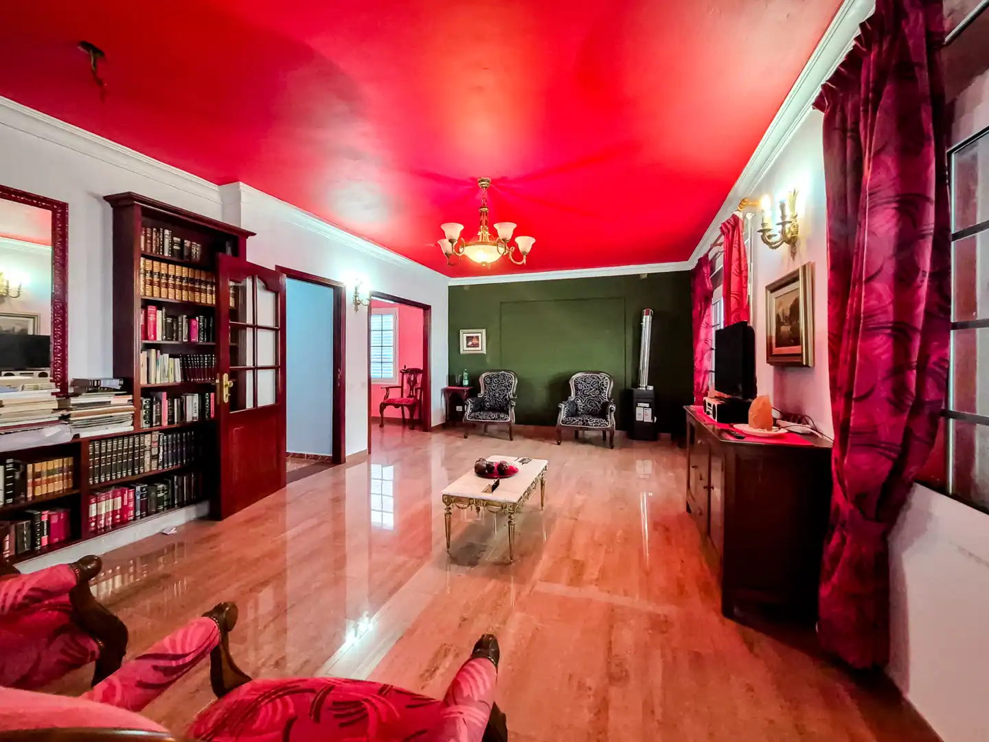 Living room of Houses for sale in Santa Brígida  with Private garden, Terrace and Storage room