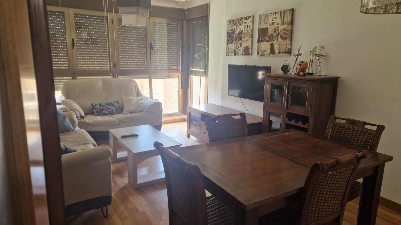 Living room of Apartment to rent in  Almería Capital