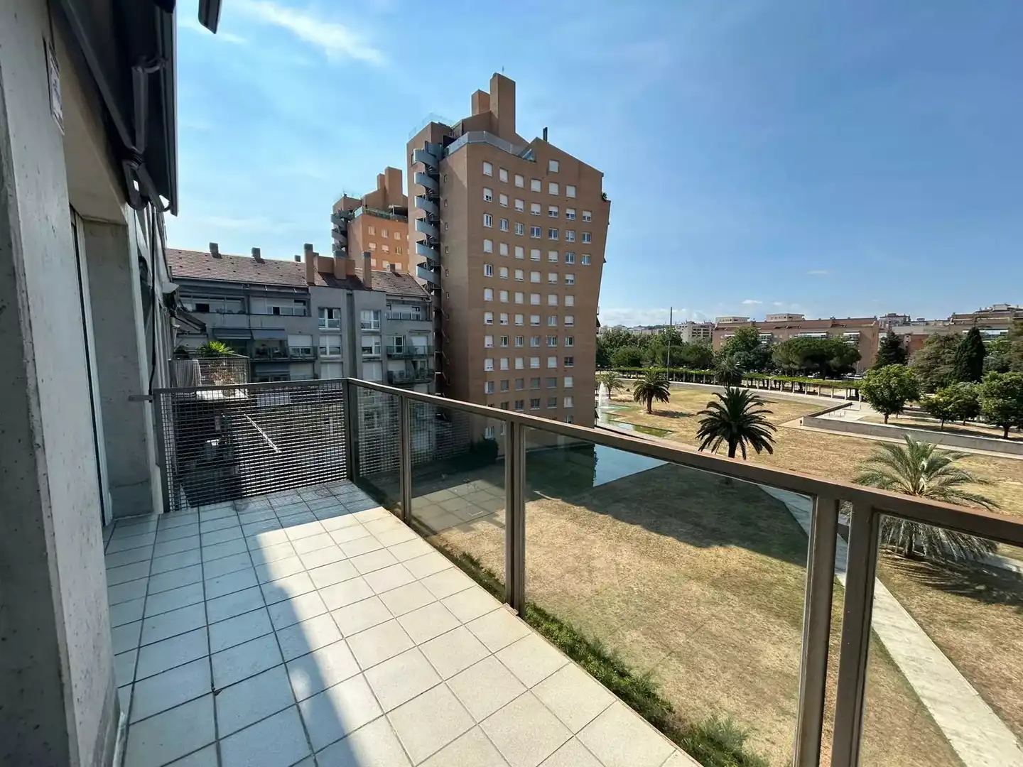 Terrasse von Wohnung zur Miete in Girona mit Klimaanlage, Heizung und Parkett