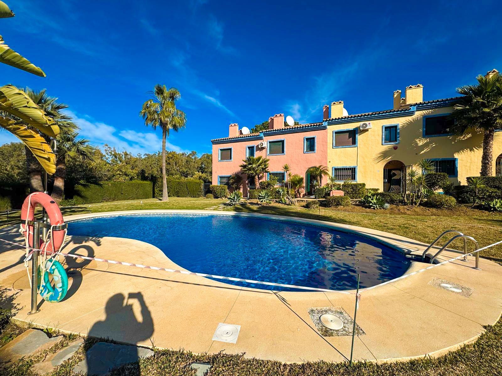 Garden of Single-family semi-detached for sale in Manilva  with Air Conditioner, Heating and Private garden
