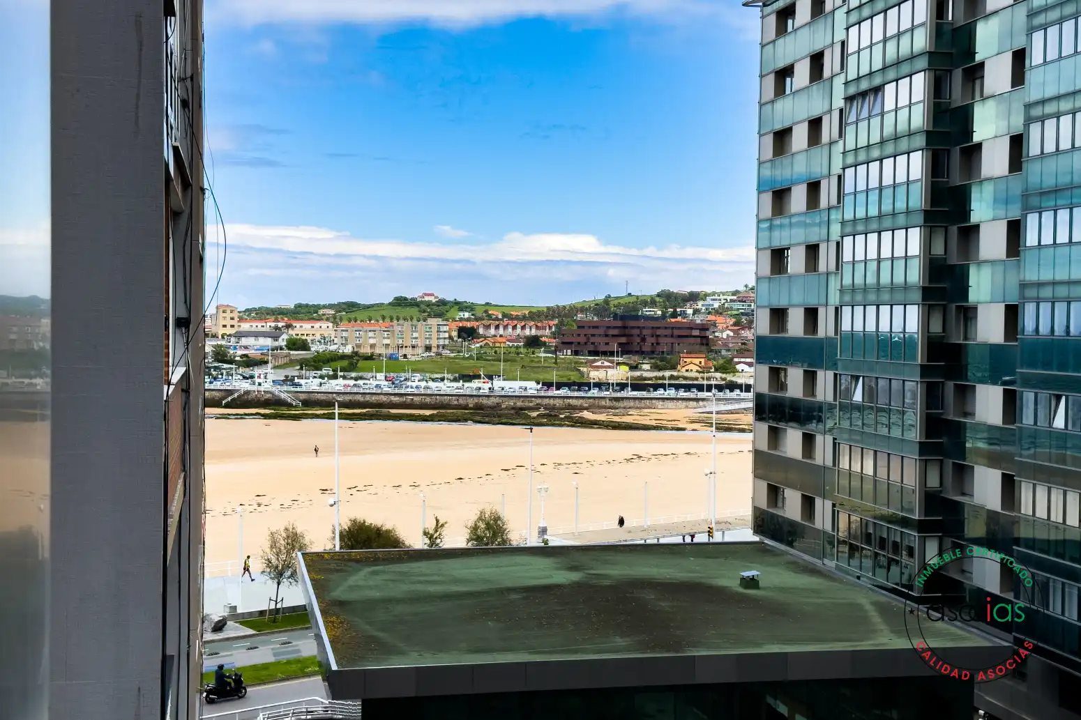 Terraza de Piso en venta en Gijón  con Parquet y Terraza