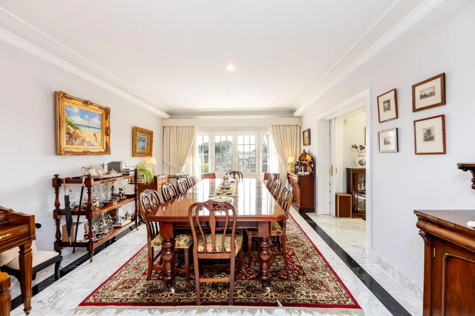 Comedor de Casa o chalet en venta en Torrelodones con Calefacción, Jardín privado y Terraza