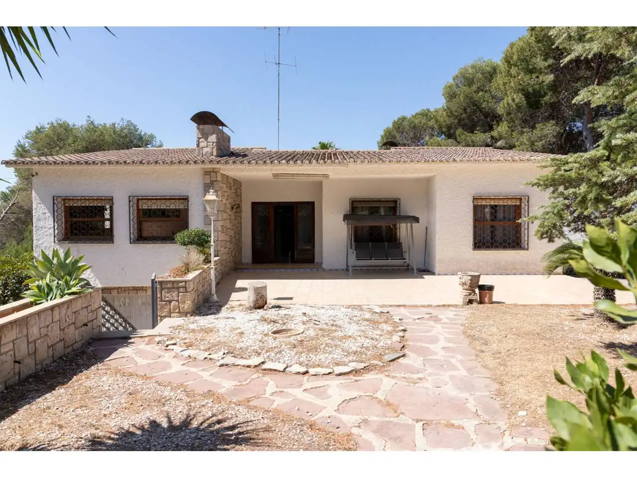 Vista exterior de Casa o chalet en venta en Godelleta con Aire acondicionado, Calefacción y Jardín privado