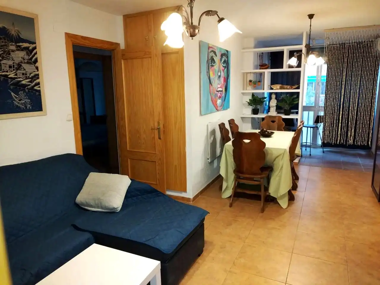 Living room of Flat for rent in Granada  with Furnished