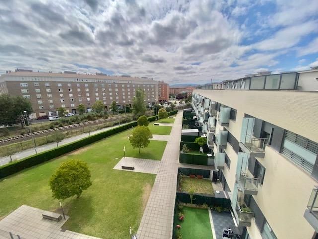 Exterior view of Flat for sale in  Pamplona / Iruña  with Heating, Parquet flooring and Storage room