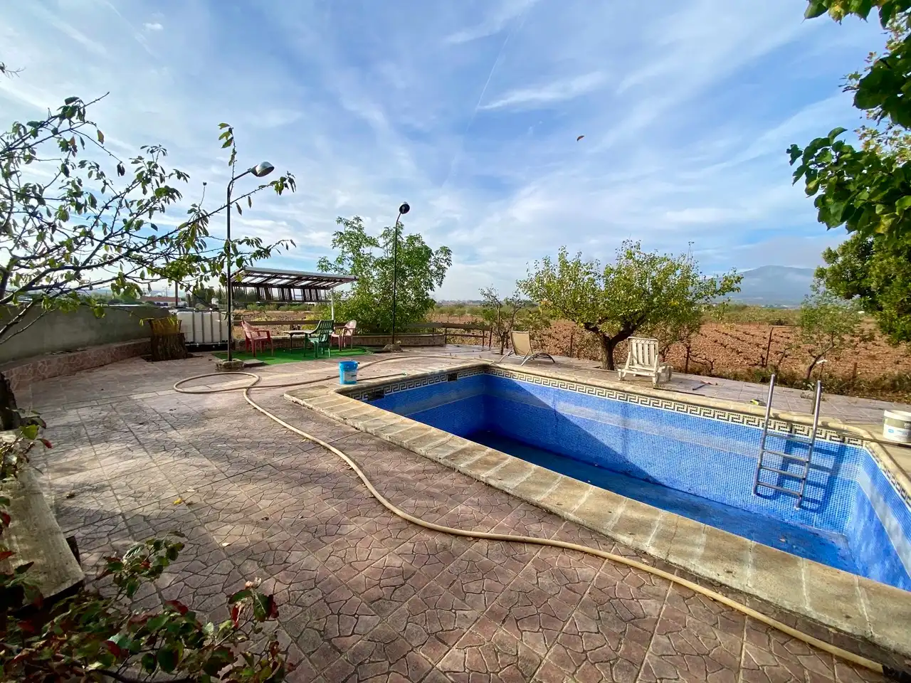 Piscina de Casa o xalet en venda en Villarrubia de los Ojos amb Aire condicionat, Calefacció i Jardí privat