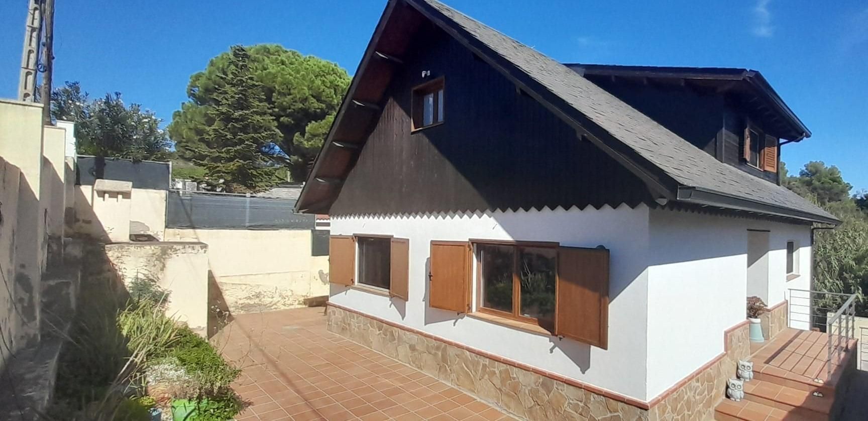 Exterior view of House or chalet for sale in Piera  with Air Conditioner, Heating and Private garden