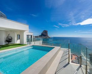 Swimming pool of Attic for sale in Calpe / Calp  with Air Conditioner, Heating and Terrace