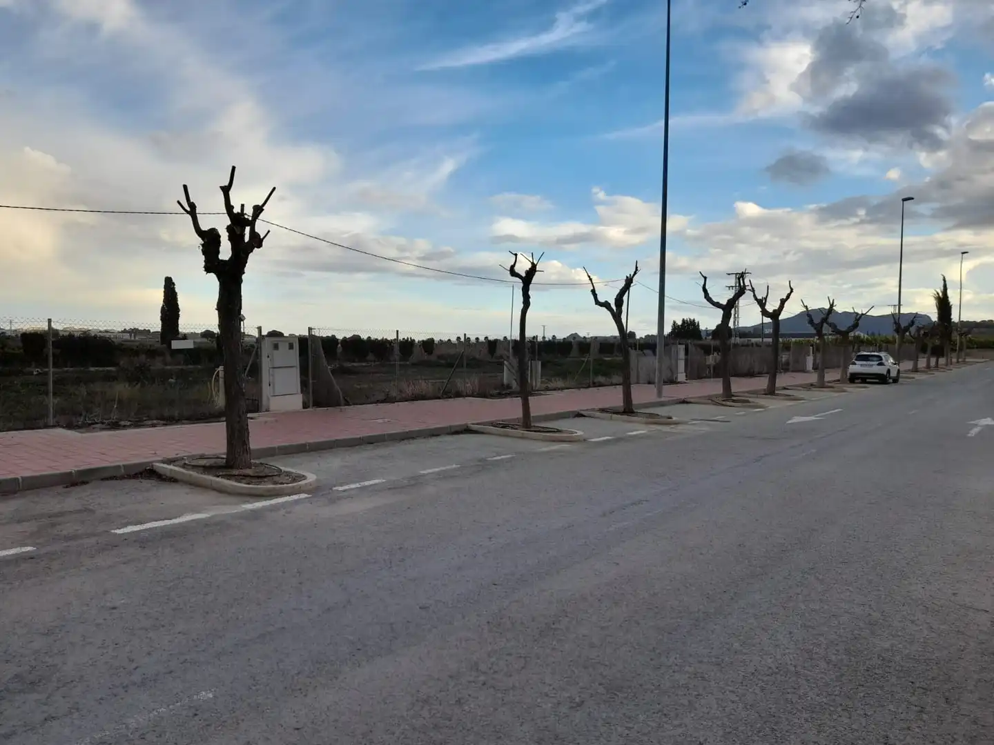 Vista exterior de Residencial en venda en Abarán