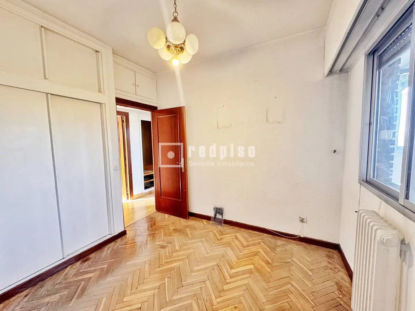 Bedroom of Flat for sale in Madrid  with Heating, Private garden and Terrace