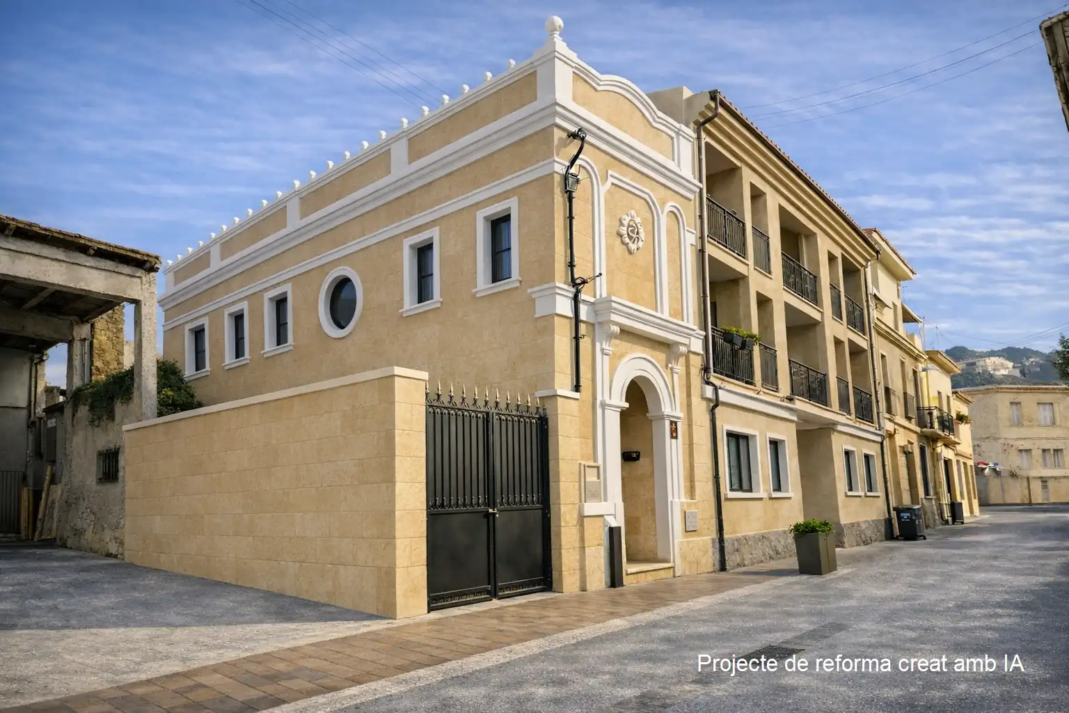 Vista exterior de Casa adosada en venta en Sant Andreu de Llavaneres