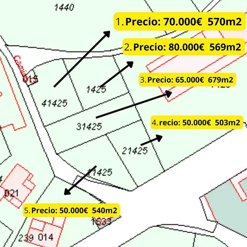 Terreni e lotti in vendita a Oza dos Ríos, imagen 2