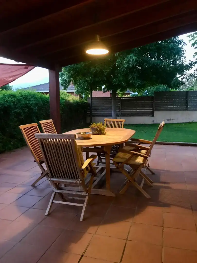 Terraza de Casa o chalet en venta en Santa Maria de Palautordera con Calefacción, Jardín privado y Terraza