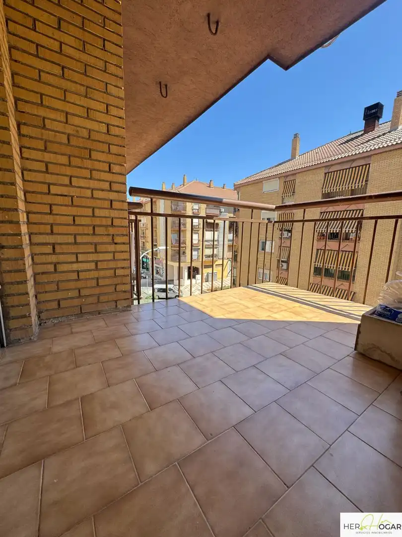 Terrasse von Wohnung zur Miete in Toledo mit Klimaanlage, Heizung und Parkett