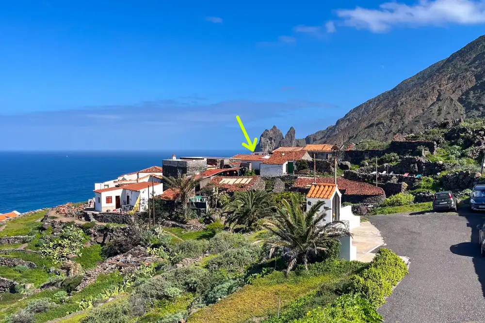 Vista exterior de Finca rústica en venta en Vallehermoso con Terraza