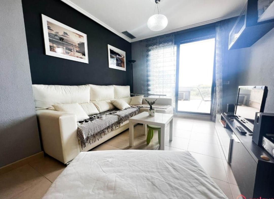Sala de estar de Apartamento en venta en Oropesa del Mar / Orpesa con Aire acondicionado, Calefacción y Terraza