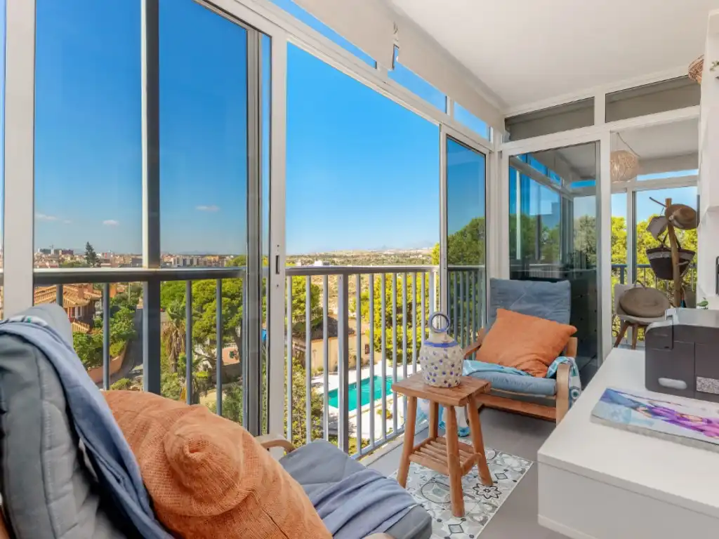 Balcony of Apartments for sale in Campello Playa