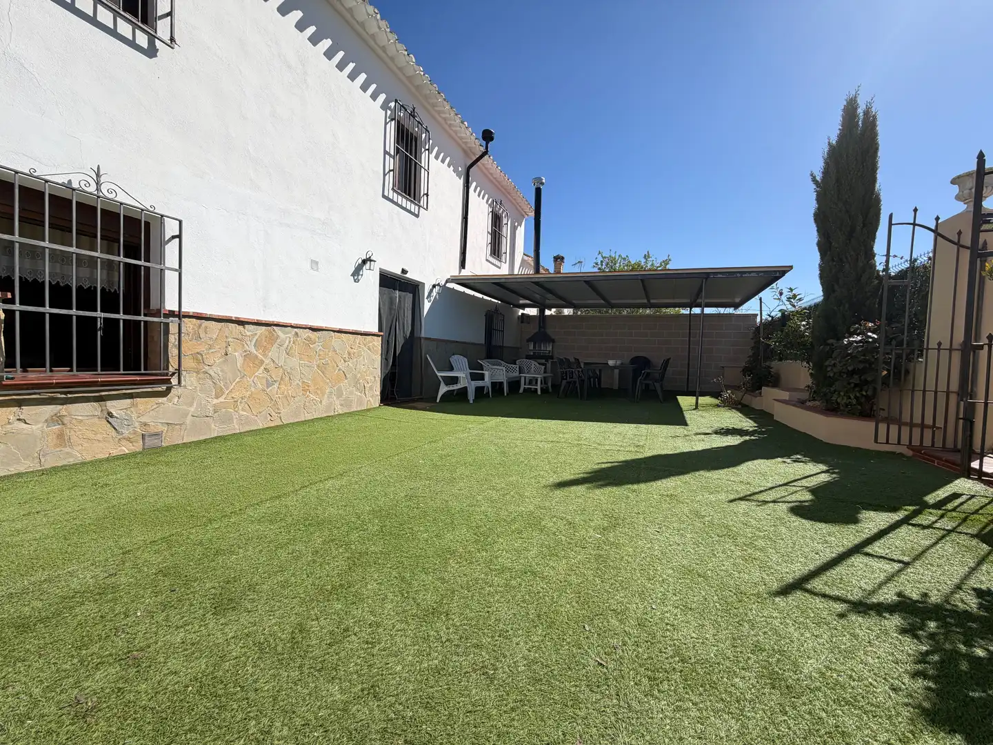 Terrasse von Country house zum Verkauf in Villanueva del Trabuco mit Privatgarten, Terrasse und Abstellraum