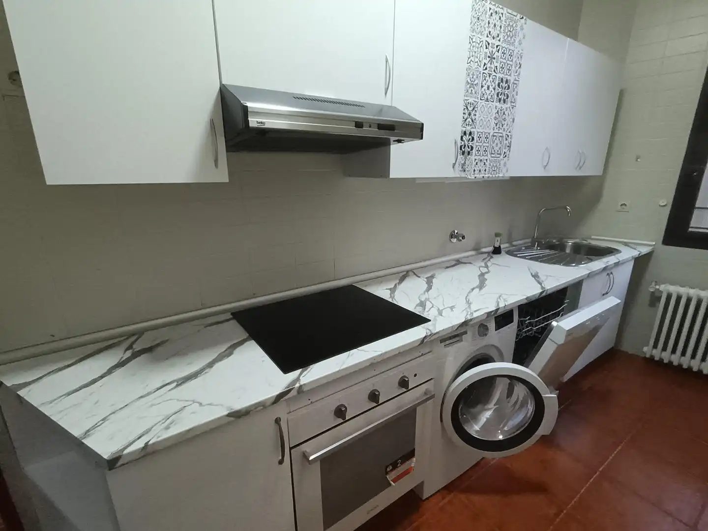 Küche von Maisonette zur Miete in Valladolid mit Klimaanlage, Heizung und Parkett