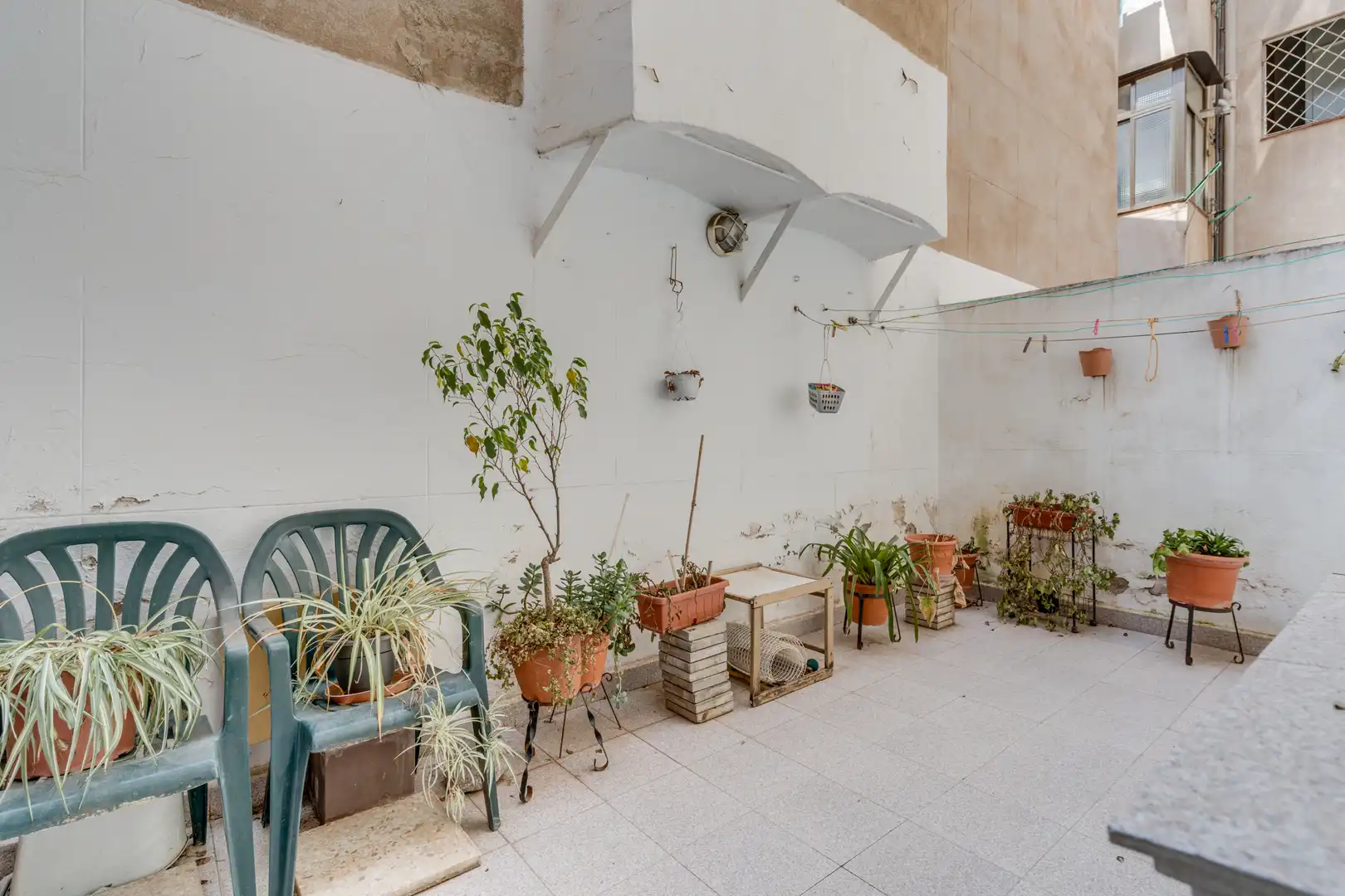 Terrasse von Erdgeschoss zum Verkauf in Barcelona mit Heizung und Terrasse