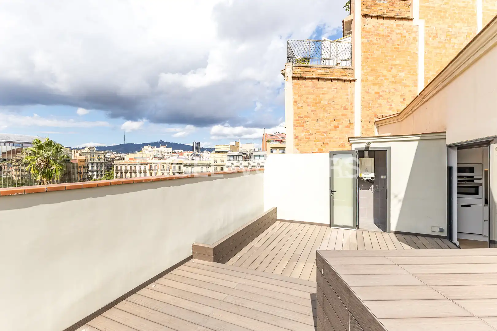 Terraza de Ático en venta en Barcelona con Aire acondicionado, Calefacción y Parquet