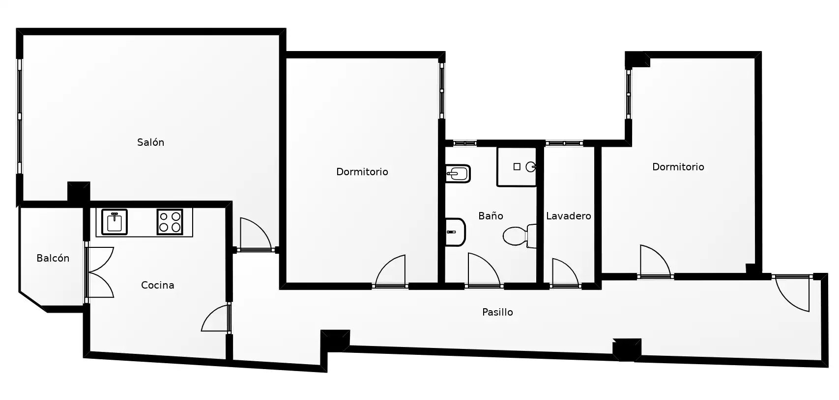 Flat with lift for sale in Calle de las Cruces, imagen 16