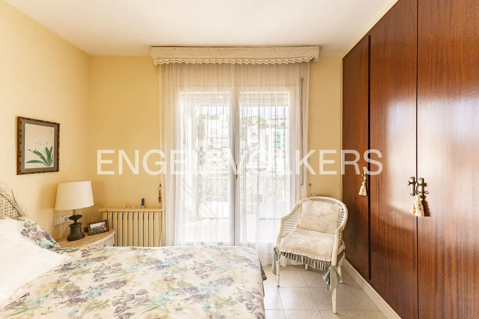 Bedroom of Flat for sale in Caldes d'Estrac  with Air Conditioner, Heating and Private garden