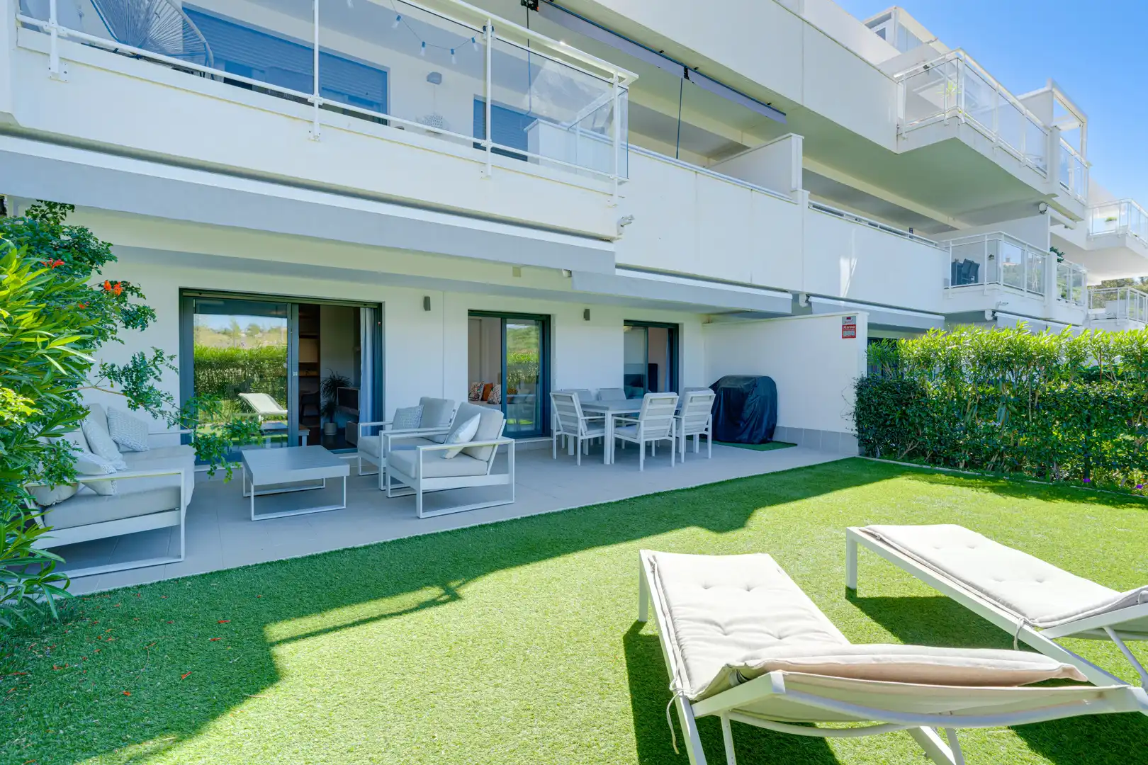 Terrace of Ground floor for sale in Mijas  with Air Conditioner, Private garden and Terrace