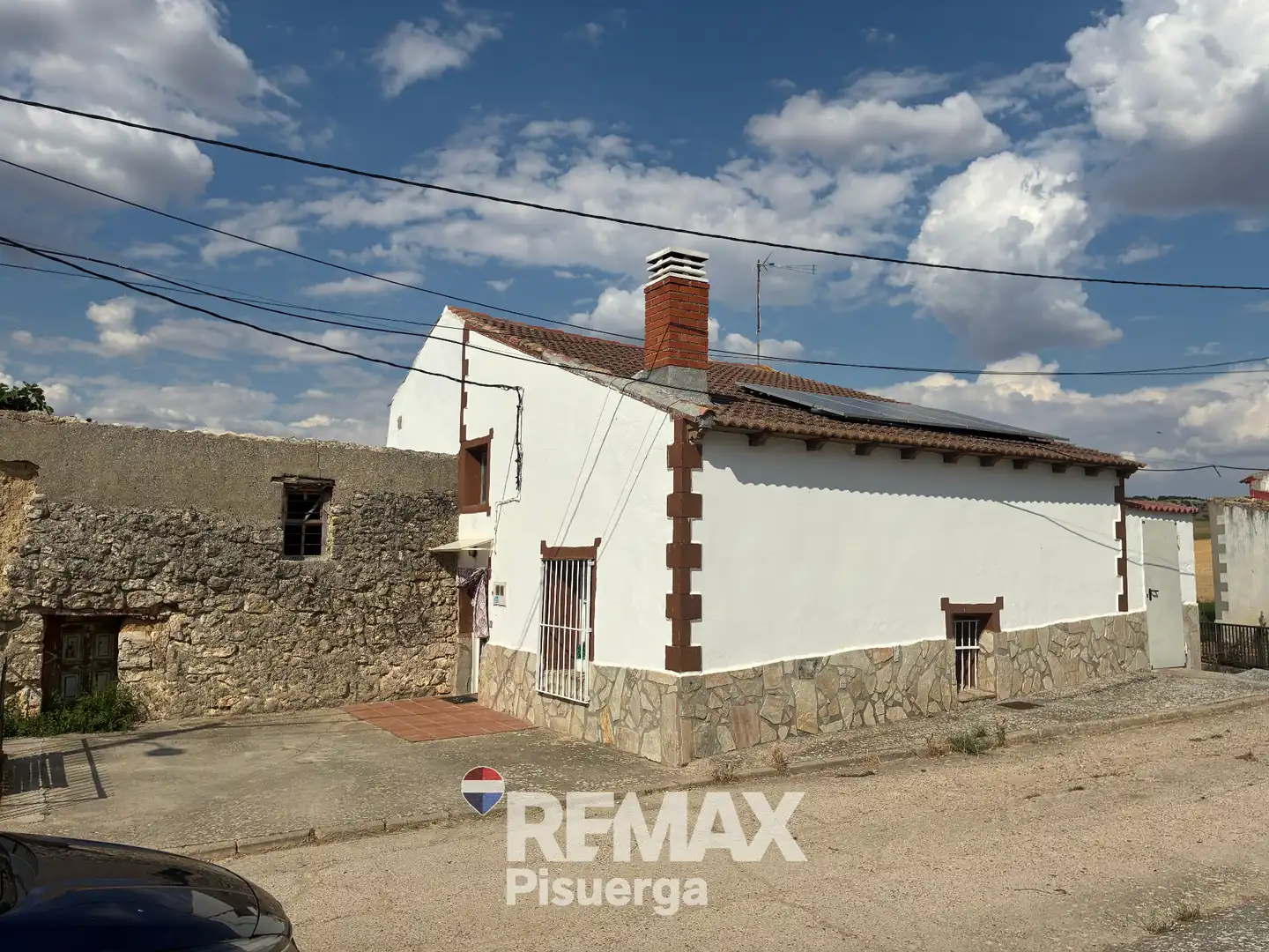 Vista exterior de Finca rústica en venta en Población de Cerrato con Terraza