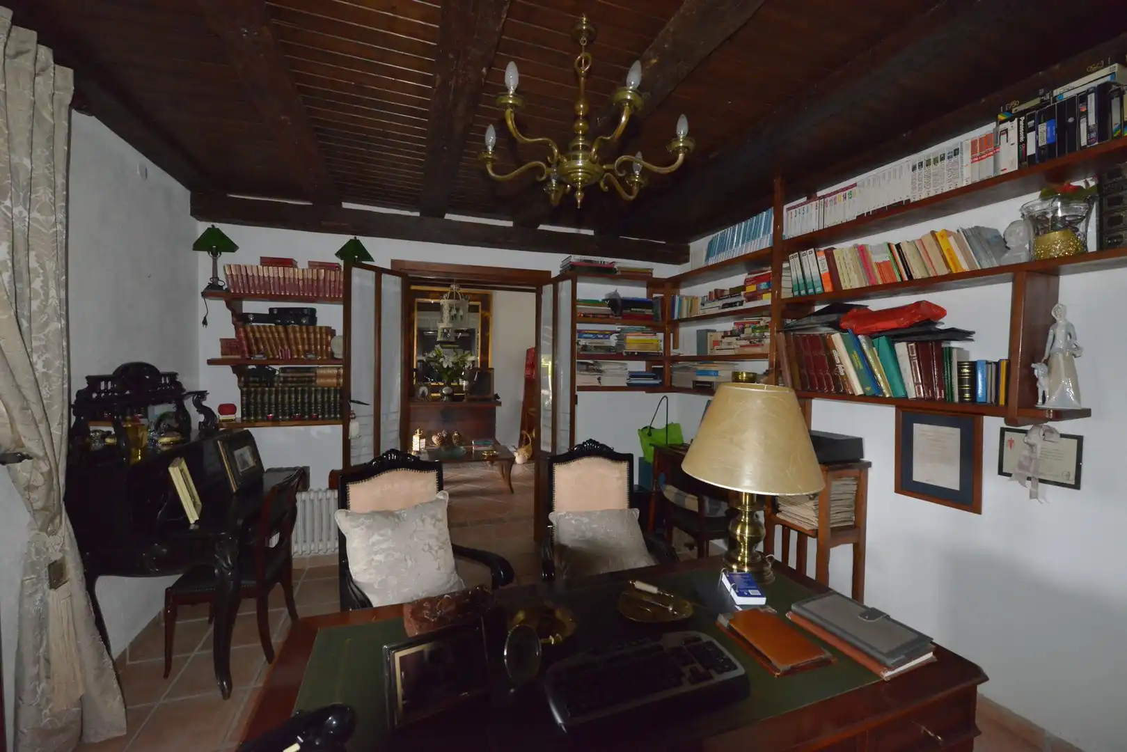 Sala d'estar de Casa o xalet en venda en Mula amb Calefacció, Jardí privat i Terrassa