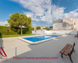 Swimming pool of Single-family semi-detached to rent in Pilar de la Horadada  with Air Conditioner, Terrace and Furnished