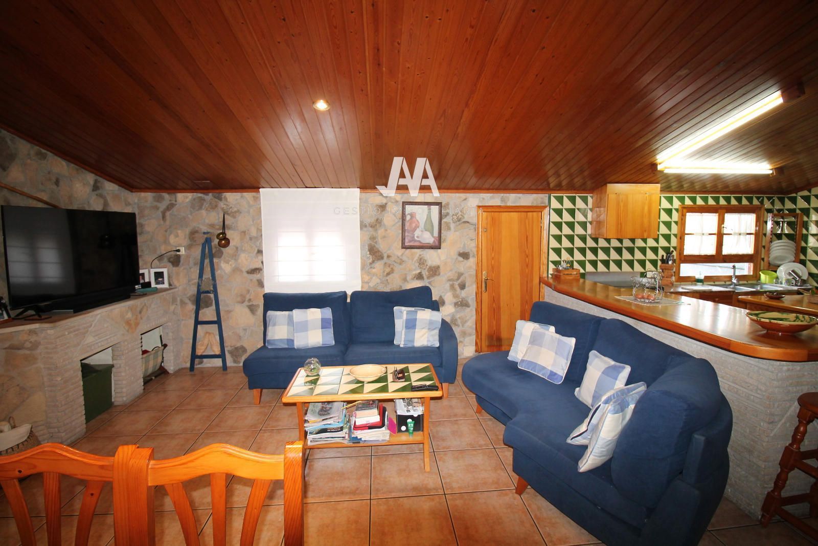Living room of House or chalet for sale in Vilanova del Camí  with Air Conditioner, Heating and Terrace