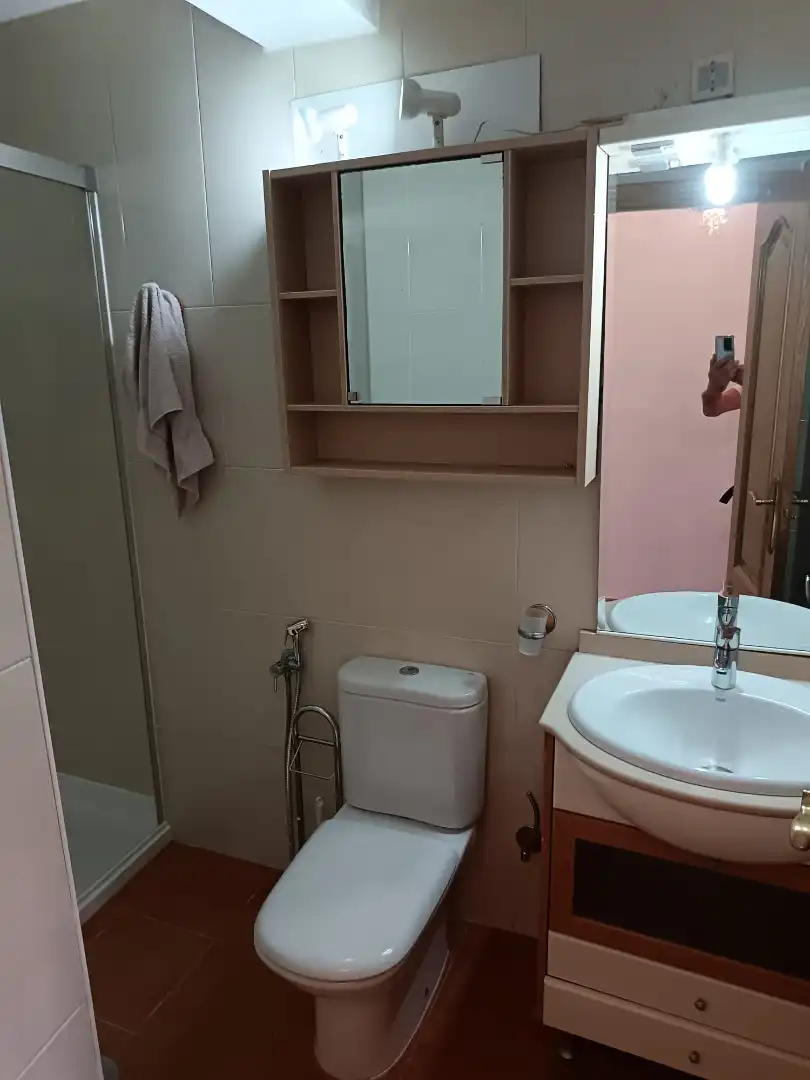 Bathroom of Flat for rent in A Coruña Capital   with Heating, Furnished and Oven