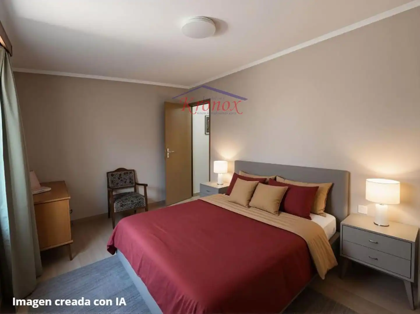 Dormitori de Casa o xalet en venda en Madrid amb Aire condicionat, Calefacció i Jardí privat