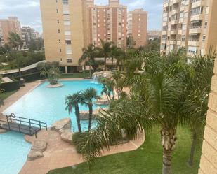 Swimming pool of Flat to rent in Alicante / Alacant  with Air Conditioner, Terrace and Balcony