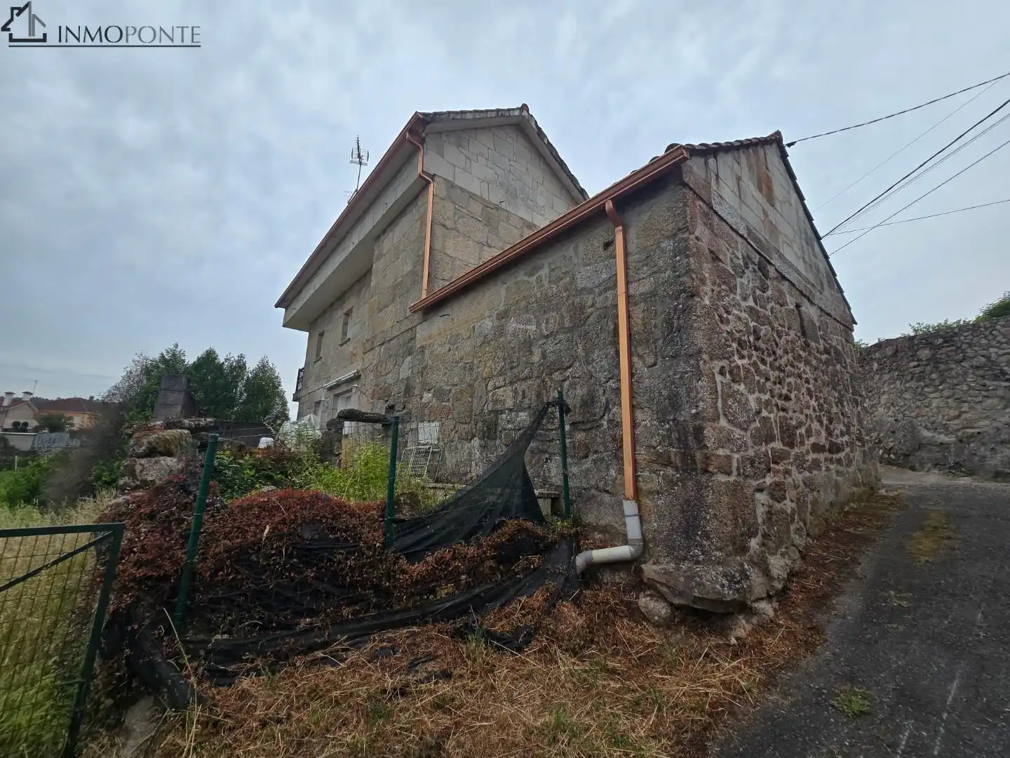 Exterior view of Houses for sale in Ponte Caldelas  with Heating, Private garden and Terrace